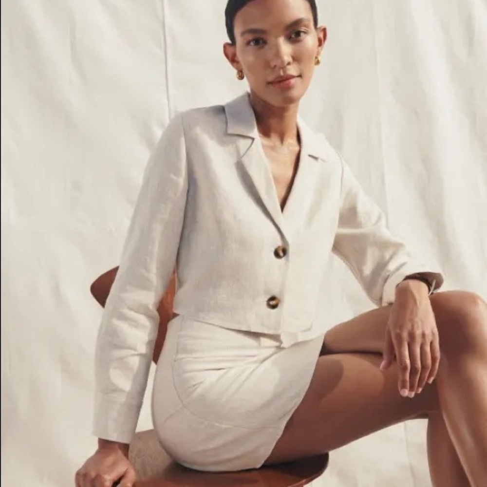 Reformation Linen Top NWT